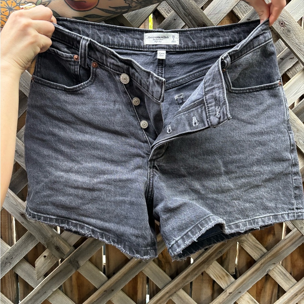 Abercrombie & Fitch Curve Love Dad Shorts 28/6